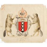 Coat of Arms with Beaver
