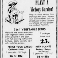 Namm's Flower Shop - Plant a Victory Garden!